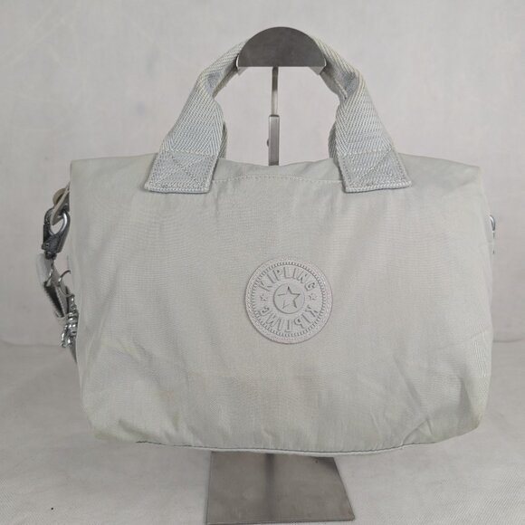 KIPLING Gray Large Bag Polyester with Removable Shoulder Strap . - Picture 1 of 16